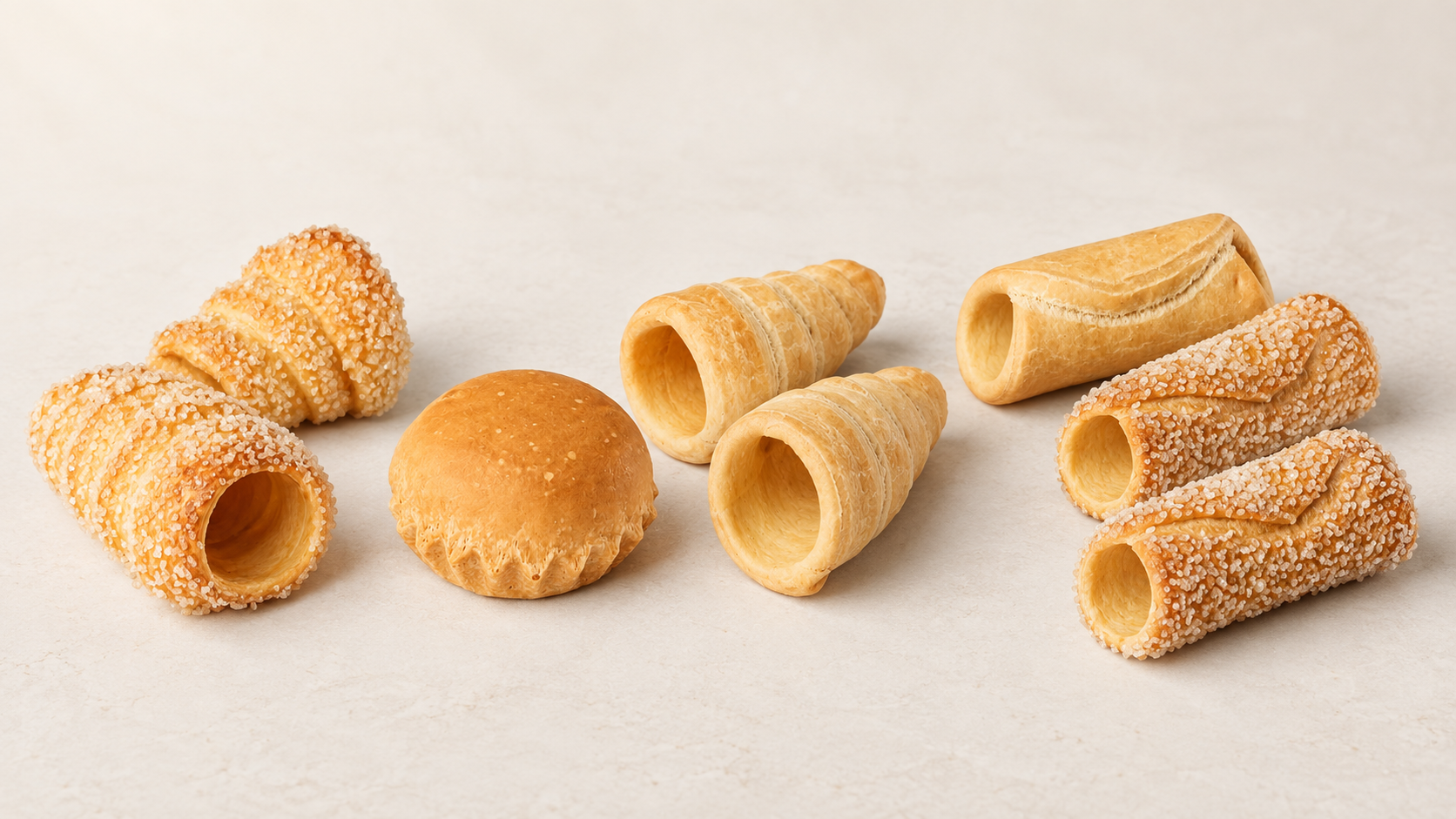 KARILOT ready-to-fill pastry assortment for professional dessert preparation